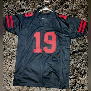 San Francisco 49ers #19 Deebo Samuel Black XXL, Signed w hologram authentication